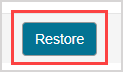 Restore button is highlighted.